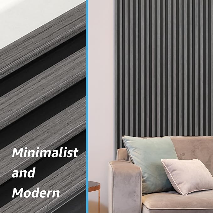 Art3d 8-Pack WPC Wood Slat Wall Panel - Image 4