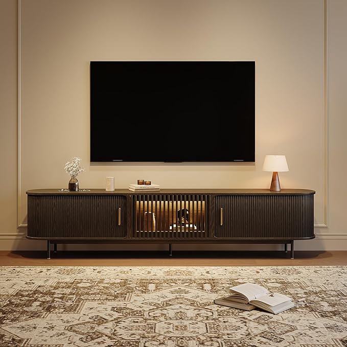 POVISON Sliding Tambour Door TV Stand - Image 2
