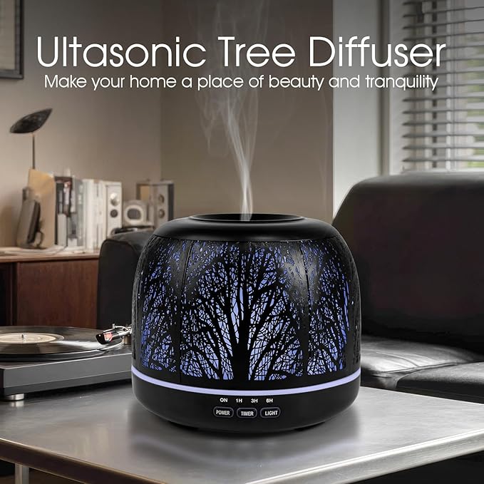 ARVIDSSON 500ml Essential Oil Diffuser, Metal Diffusers - Image 4