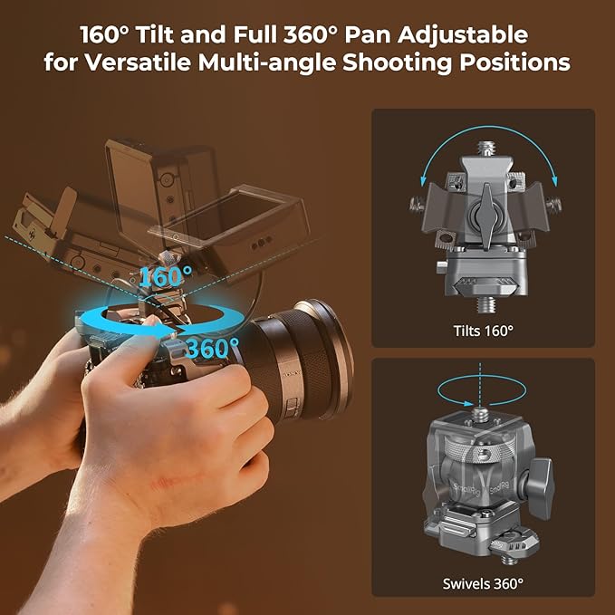 SMALLRIG Quick Release Camera Monitor Mount - Image 6