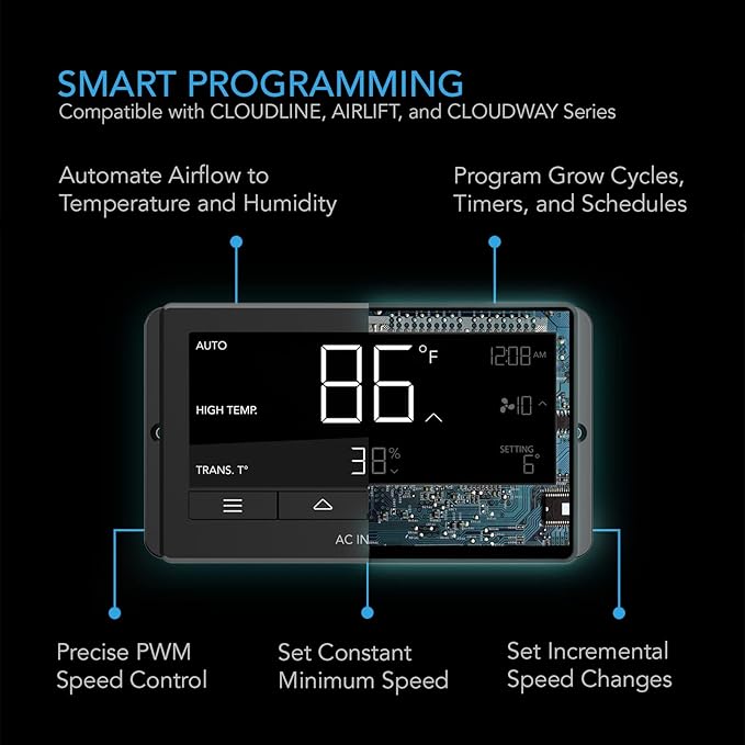 AC Infinity Controller 67, Smart Bluetooth Fan Controller - Image 2