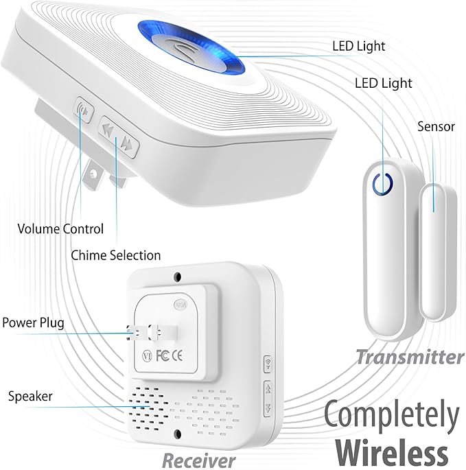 Fosmon WaveLink Wireless Door Chime - Image 2