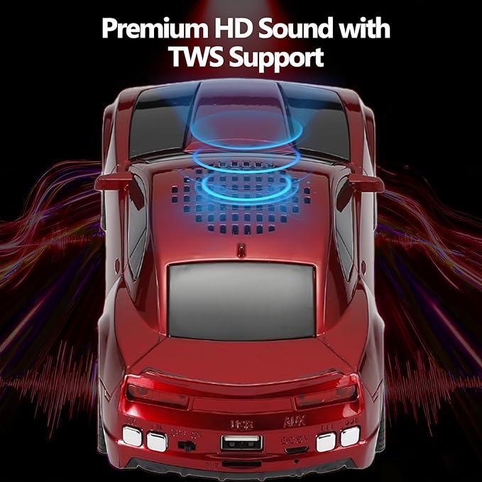 WSTER Sports Car Model Bluetooth Speaker - Image 8