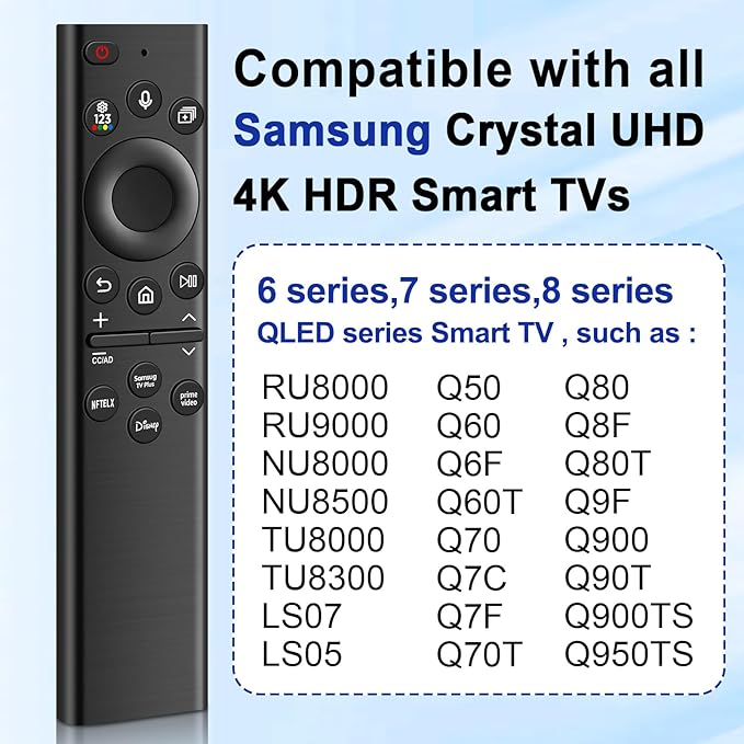 BN59-01385A Replacement Solar TV Remote Control - Image 5