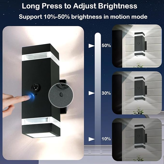 iYogaled Motion Sensor Outdoor Wall Lights - Image 6