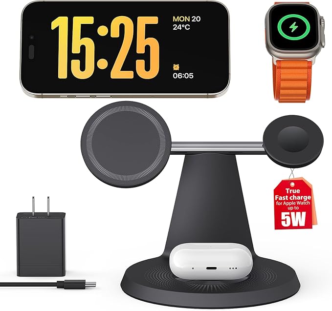 3-in-1 Wireless Charging Station - Image 8