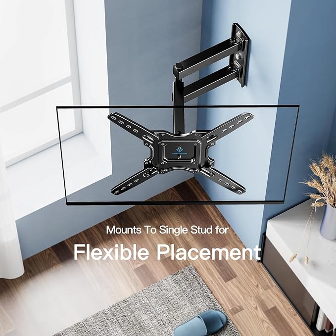 PERLESMITH Full Motion TV Wall Mount - Image 7