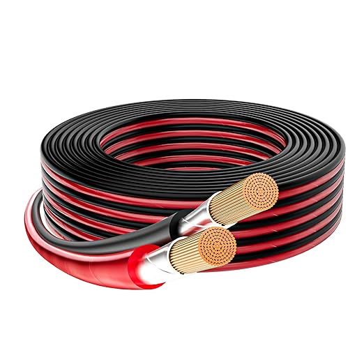 Mygatti 16/2 Gauge Speaker Wire 25FT, 16 AWG 2 Conductors OFC Pure Copper by Mygatti