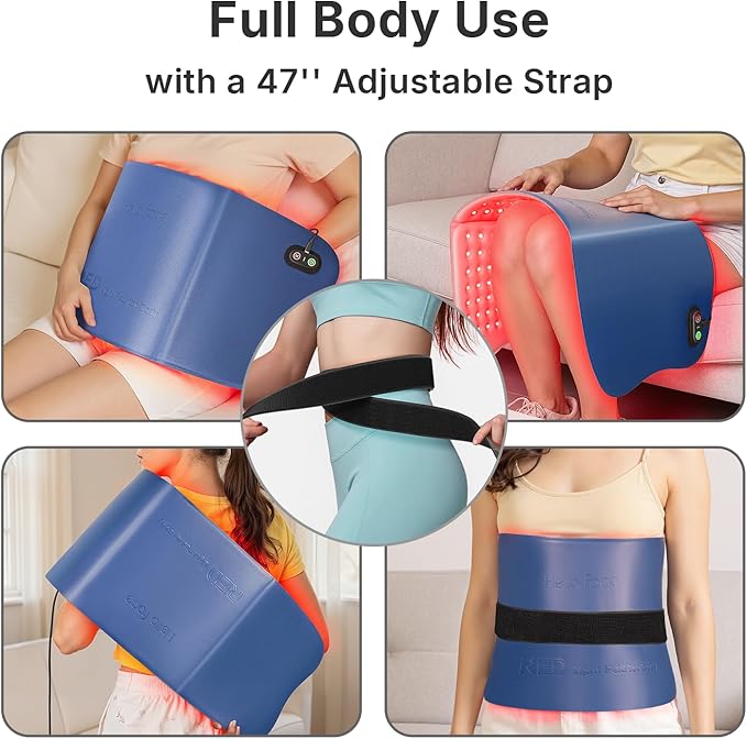Red Light Therapy Pad for Body – 30"x12" Large 660nm & 850nm Infrared Light - Image 5