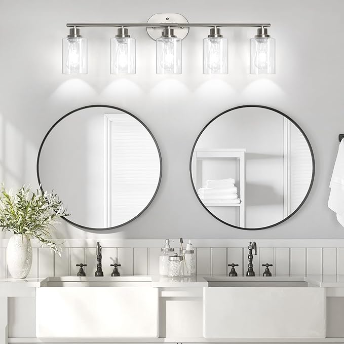 Unicozin Bathroom Light Fixtures, 5 Light Vanity Lights - Image 8