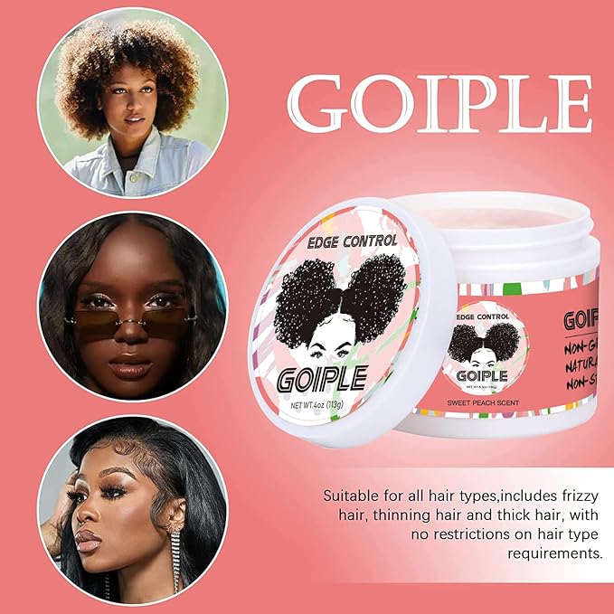 Edge Control Wax for Women Strong Hold Non-greasy Edge Control Smoother Edge Wax - Image 7