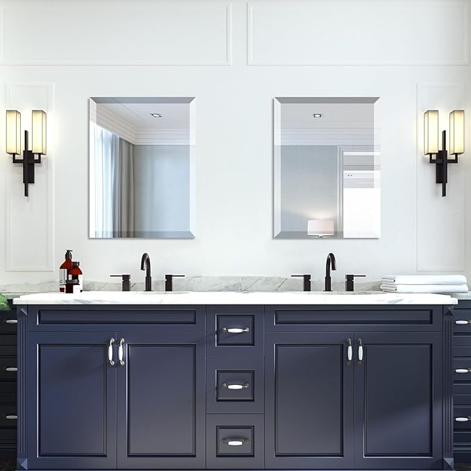 Mirrorons Beveled Mirror, Bathroom Mirrors - Image 3