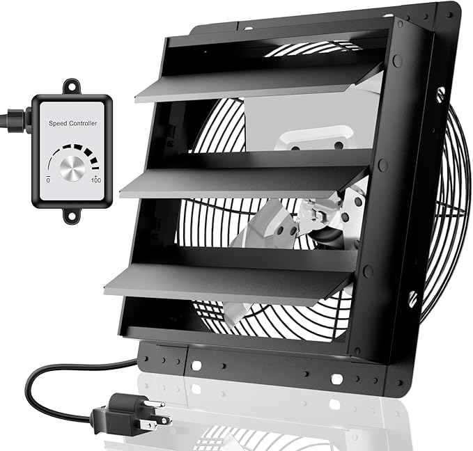 HG Power 12 Inch Attic Fan by HGPOWER