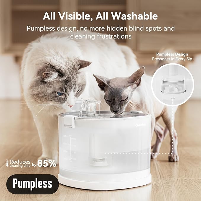 Cheerble Pumpless Pet Fountain Elfin E1+ - Image 2