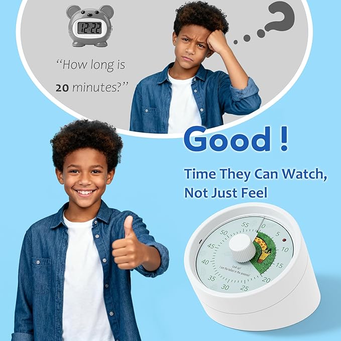 BellMan Visual Timer, 60 Minute Countdown Timer - Image 2