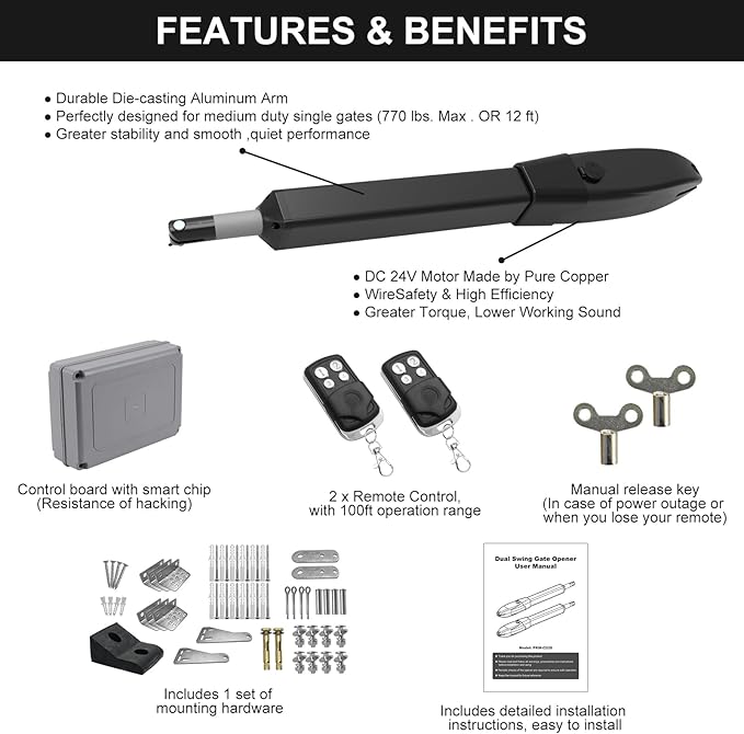 JUJIANG Automatic Gate Opener - Image 7