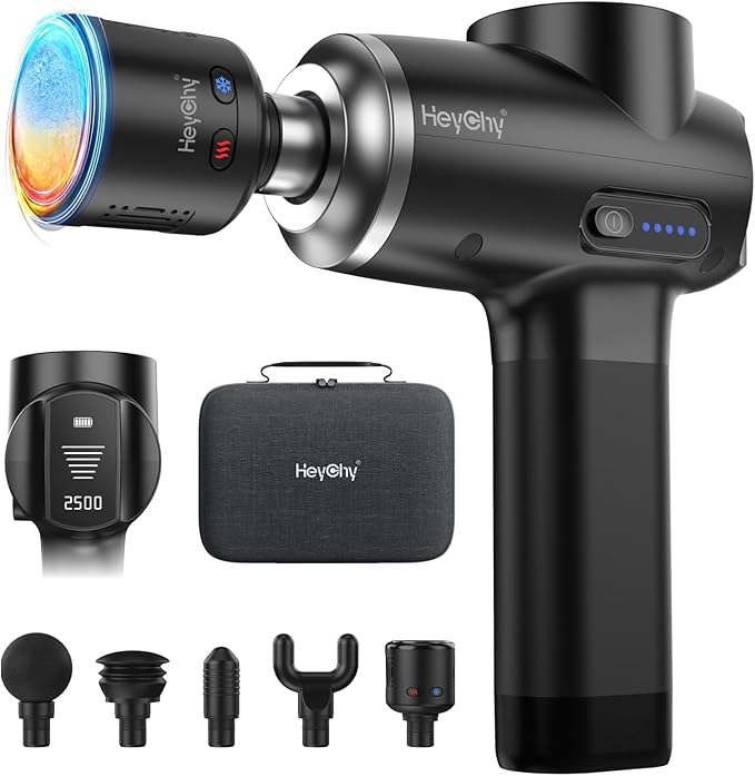 HEYCHY Percussion Massage Gun Deep Tissue by HeyChy