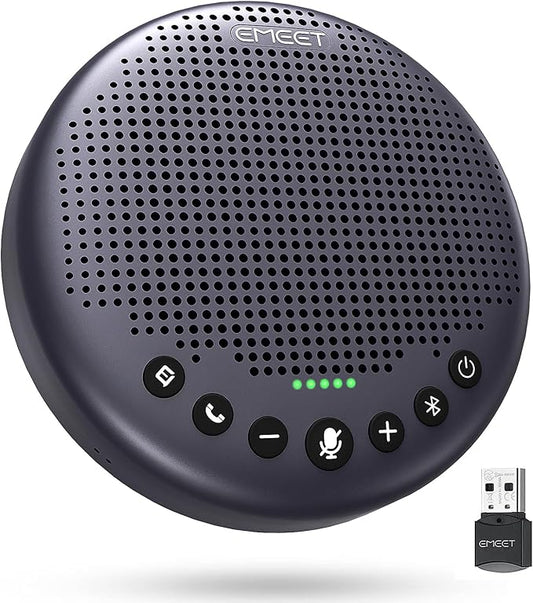 EMEET Conference Speaker and Microphone w/8 Mics, 360° Voice Pickup, Noise by EMEET