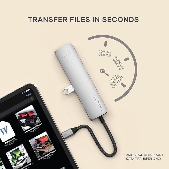 Satechi 7 in 1 USB C Hub Multiport Adapter - Image 4