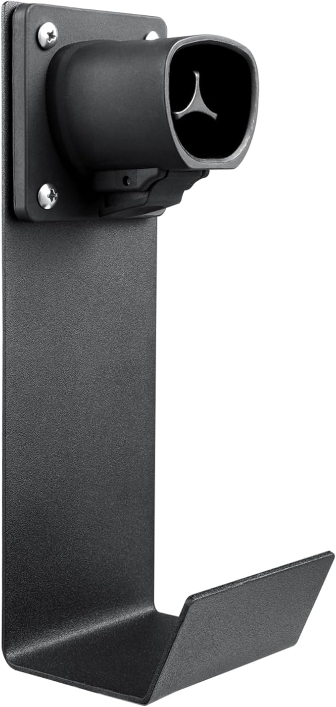 Lectron Tesla NACS Electric Vehicle Charger Nozzle Holster Dock & J-Hook by LECTRON
