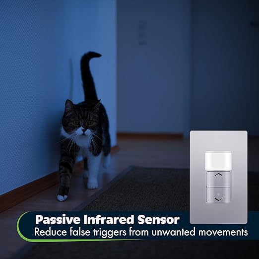 TOPGREENER Motion Sensor Light Switch Dimmer, Electronic Dimmer - Image 7