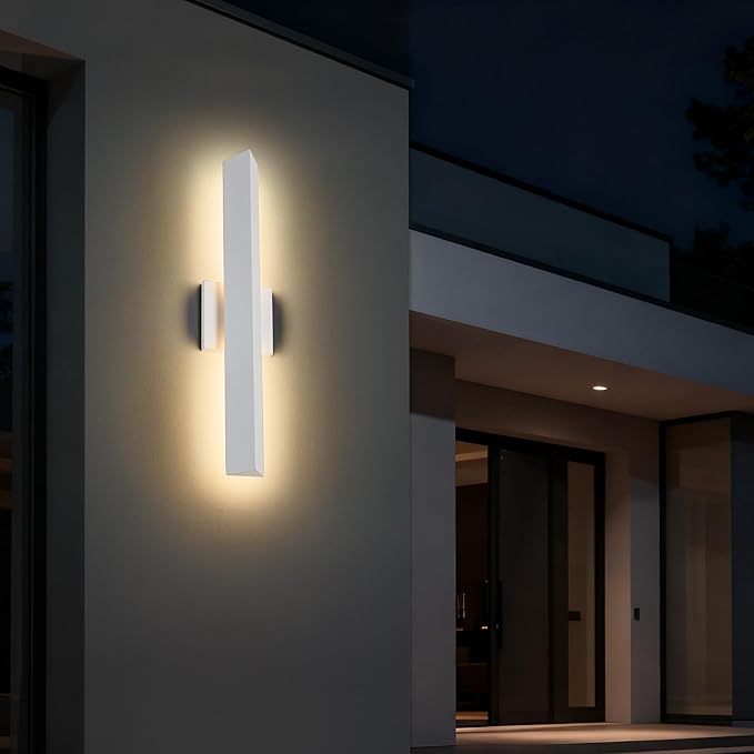 Tarentlight 21.9IN LED Outdoor Aluminum Wall Lights, 20W Dimmable, IP65 - Image 5