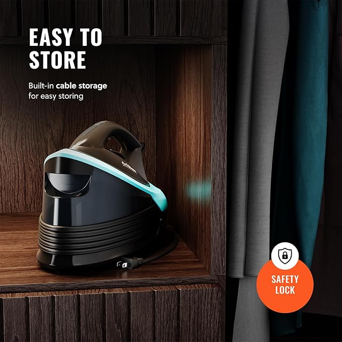 Pursteam Steam Station Max Ceramic Soleplate Steam Iron - Image 9