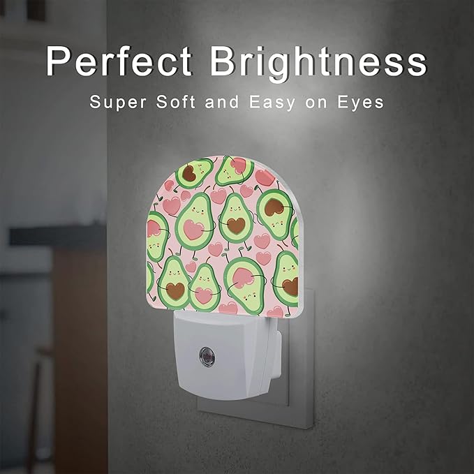 sndheke Cute Pink Avocado Night Light - Image 2