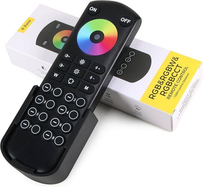XXK RC05RFB RF Remoter, 8-Zone 2.4G Handheld RF Remote Control Compatible by XXK
