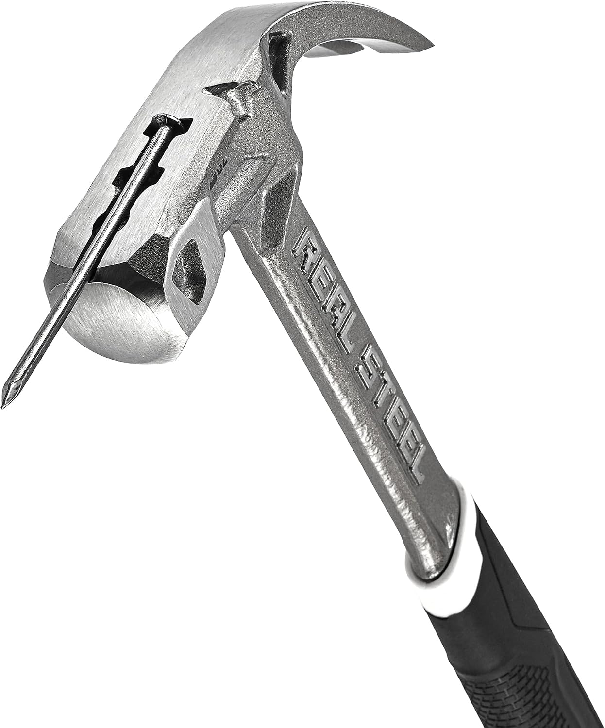 Real Steel 20 Oz One Piece Forged Framing Hammer Smooth Face with Curved Claw 0659