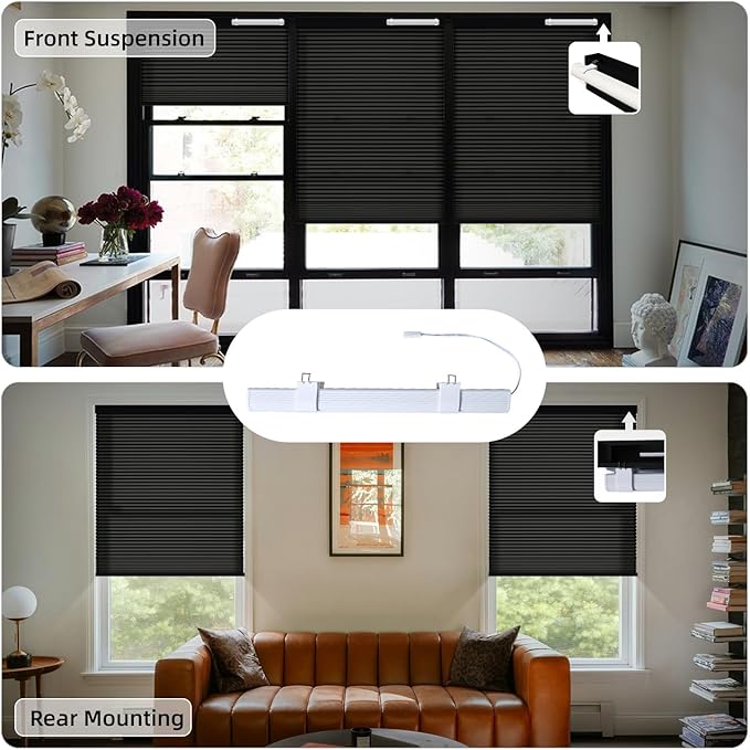 SmartWings Motorized Cellular Shades, Honeycomb Blinds Compatible - Image 8