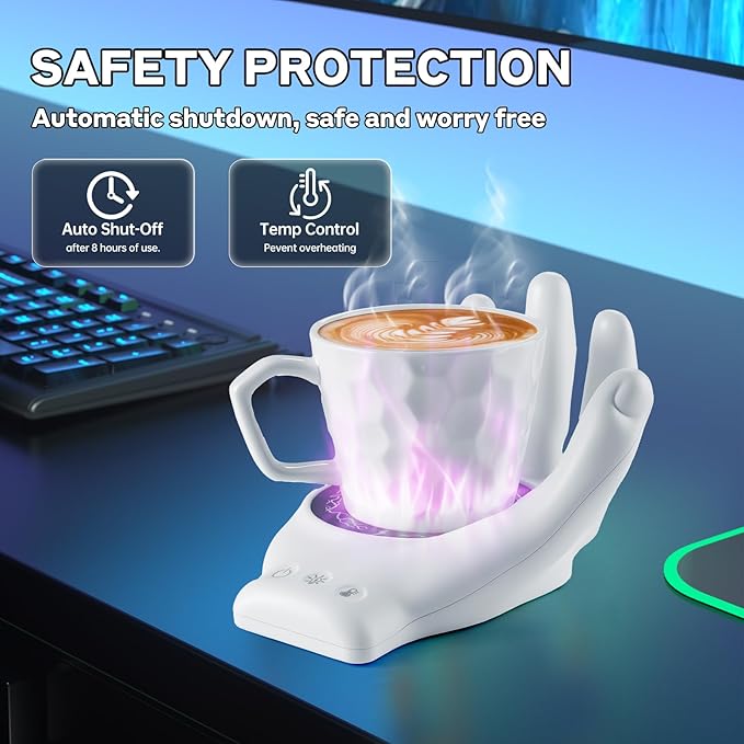 Devil's Hand Heating Mug Warmer Set - Image 3