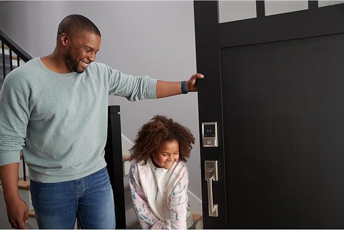 Schlage BE499WB CEN 619 Encode Plus WiFi Deadbolt Smart Lock, Keyless Entry - Image 6