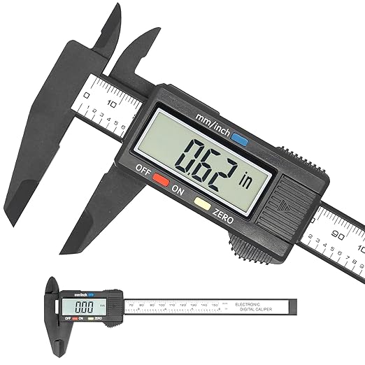 Electronic Digital Caliper, Plastic Vernier Caliper, Caliper Measuring Tool by High-qualityMaterialsandMeticulousCraftsmanship