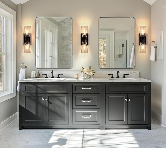 ANDY STAR Black Bathroom Mirrors - Image 2