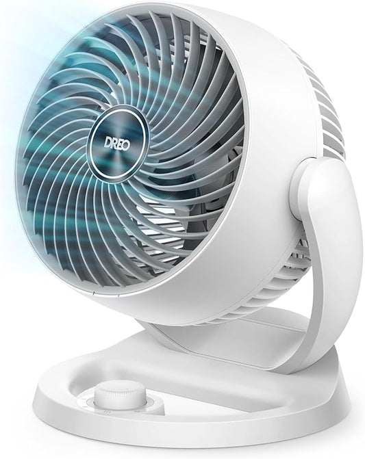 Dreo Fan for Bedroom, 12 Inches, 70ft Powerful Airflow, 28db Quiet Table Air by DREO