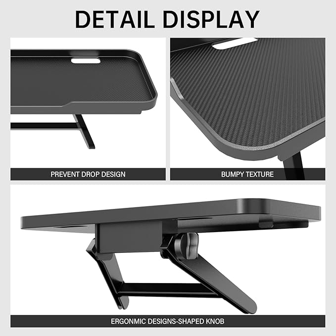 CABTE 2 Pcs TV Top Shelf- Adjustable Monitor Screen Shelf, TV Top Storage - Image 5