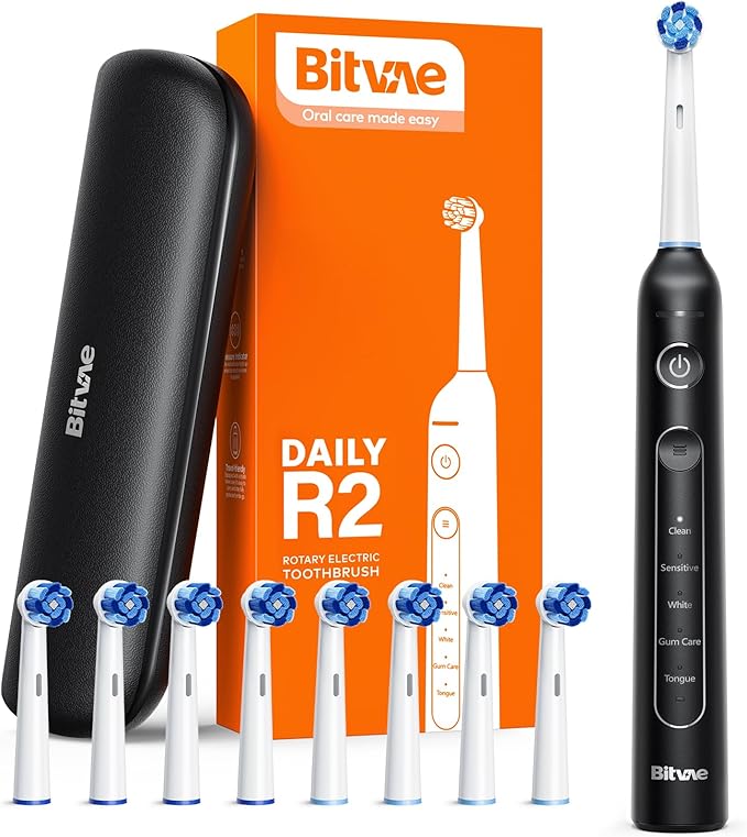 Bitvae R2 Rotating Electric Toothbrush by Bitvae
