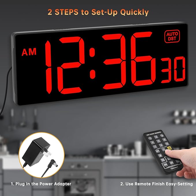 Soobest Digital Wall Clock - Image 5