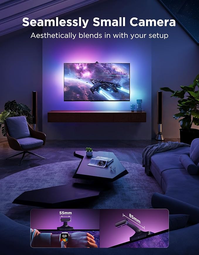 Govee TV Backlight 3 Pro with HDR Triple Camera, 11.8ft 5-in-1 RGBWWIC LED - Image 5