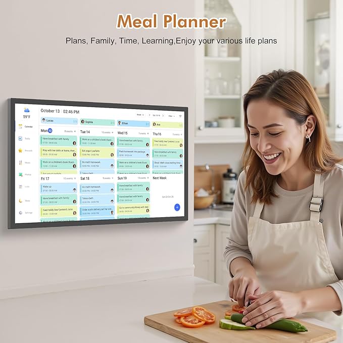 Smart Digital Calendar Chore Chart-for-Family-Planner - Image 8