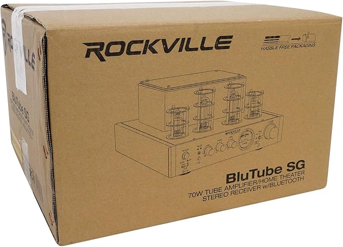 Rockville BluTube SG 70W Home Theater Tube Amplifier Stereo Receiver, - Image 9