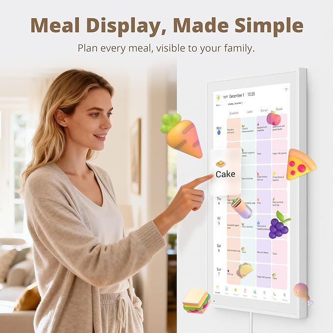 Dragon Touch 21.5 inch Digital Calendar Chore Chart – Interactive Touchscreen - Image 7
