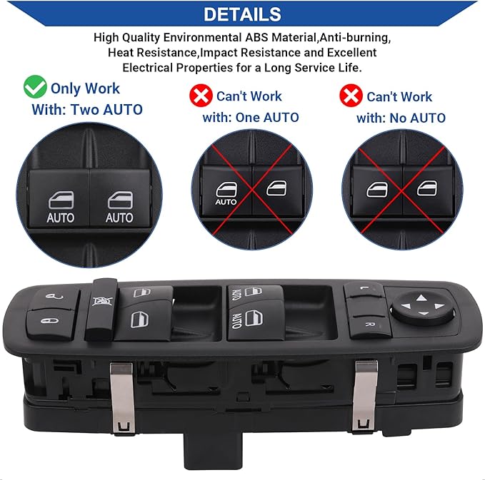 Obaee Driver Side Window Switch Power Control Button Compatible - Image 4