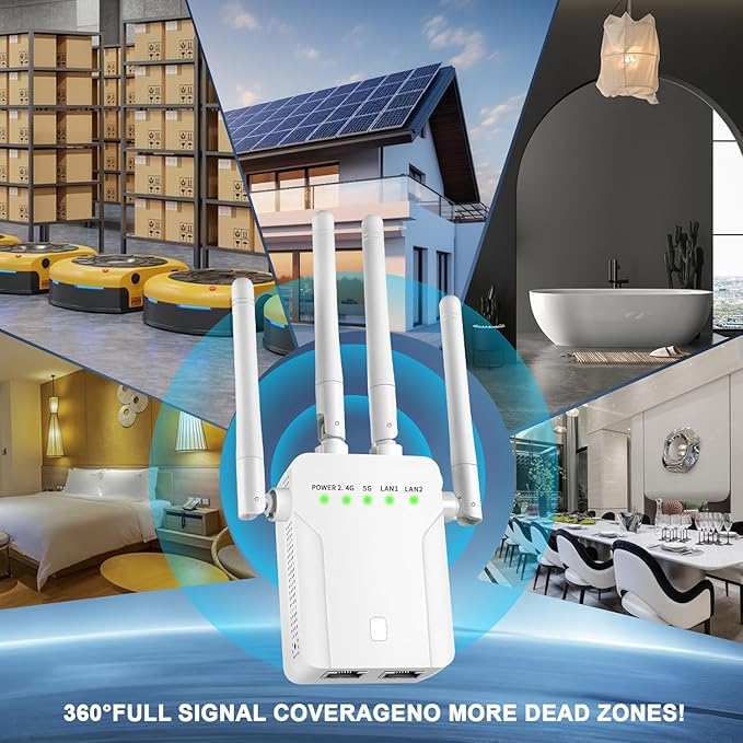WiFi Extender Signal Booster, WiFi Extender, 5G WiFi Booster, WiFi Repeater - Image 9
