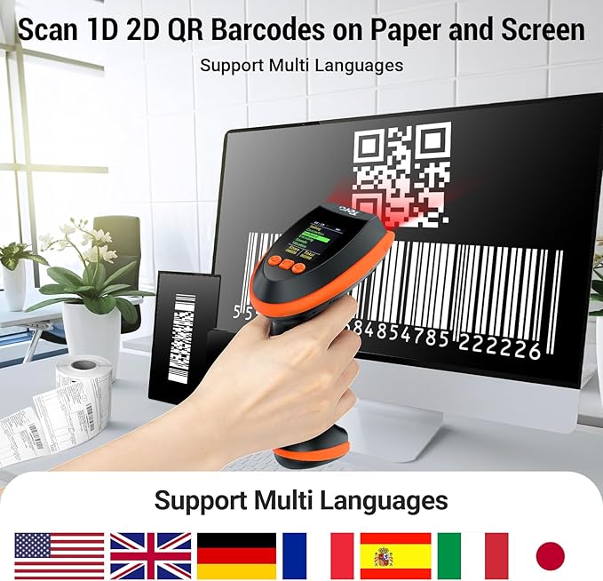 Tera Barcode Scanner Wireless 2D - Image 7