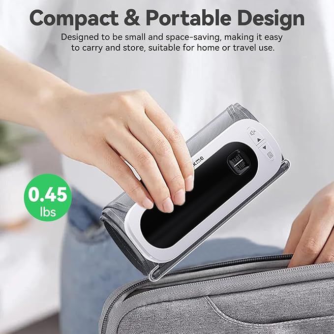 Checkme Rechargeable Blood Pressure Monitor, Automatic Upper Arm BP Machine - Image 5