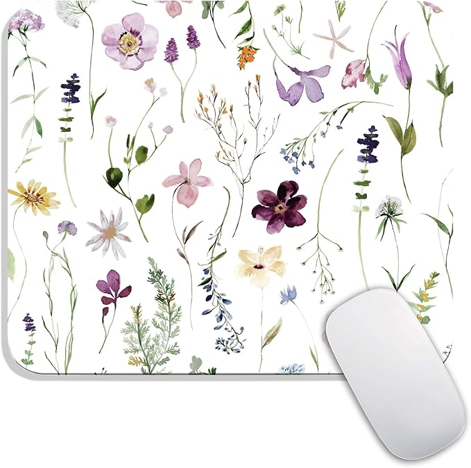 Armanza Square Mouse Pad Beautiful Flowers Plants, Personalized by Armanza