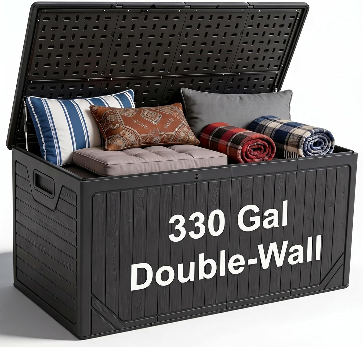 330 gallon outdoor storage deck box, extra large, main product view