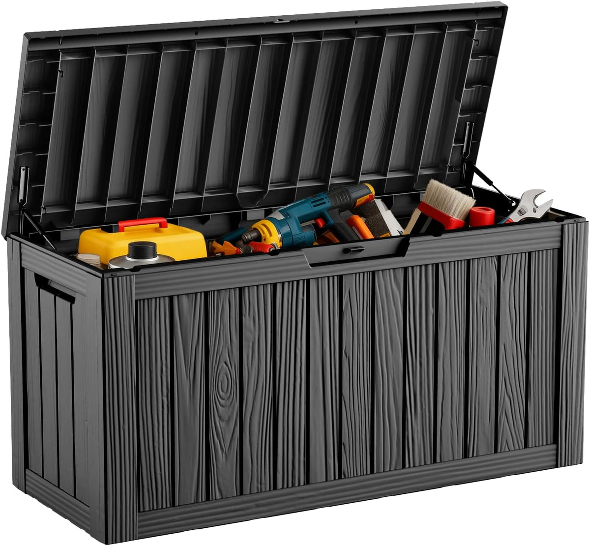 drato 80 gallon deck box, outdoor storage box, main product view